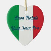 Italiaanse kerstboom keramisch ornament (Rechts)