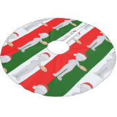 italiaanse kerstboomskirt kerstboom rok (Gekanteld)