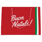 Italiaanse kerstcadeauzak groot cadeauzakje (Voorkant)