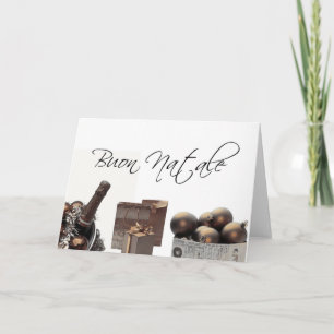 Italiaanse  kerstkaart feestdagen kaart