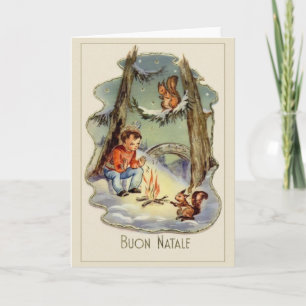  Italiaanse kerstkaart Feestdagen Kaart
