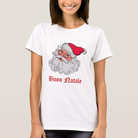 Italiaanse kerstman #2 t-shirt (Voorkant)