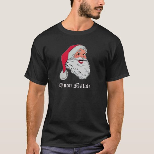 Italiaanse kerstman t-shirt (Voorkant)