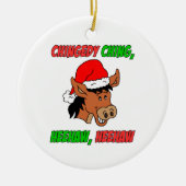 Italiaanse kerstsleutel keramisch ornament (Voorkant)