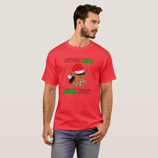 Italiaanse kerstsleutel t-shirt (Voorkant volledig)