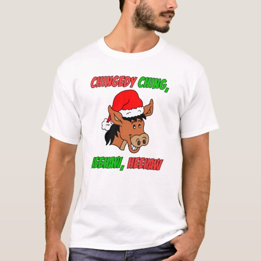 Italiaanse kerstsleutel t-shirt (Voorkant)