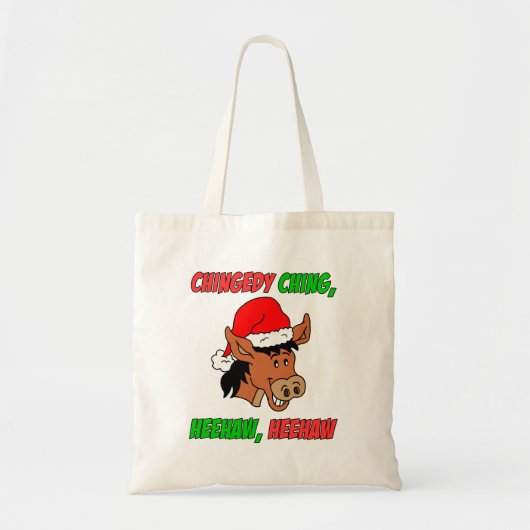 Italiaanse kerstsleutel tote bag (Voorkant)
