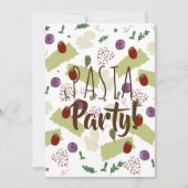 Italiaanse keuken- en keukenkogels kaart (Voorkant)