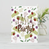 Italiaanse keuken- en keukenkogels kaart (Staand voorkant)