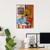 ITALIAANSE KEUKEN IN FLORENCE POSTER (Thuiskantoor)