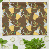 Italiaanse keuken Olijfolie Theedoek (Gevouwen)