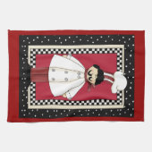 Italiaanse keukenhanddoek voor de Chef (Horizontaal)