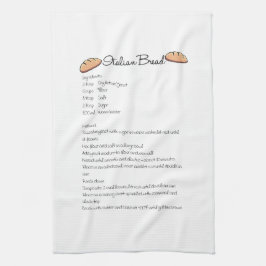 Italiaanse keukenhanddoek voor lezen