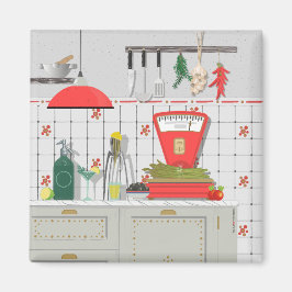 Italiaanse keukenmagneet magneet