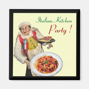 ITALIAANSE KITCHEN, crème Magneet