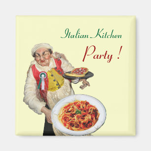 ITALIAANSE KITCHEN, crème Magneet