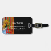 ITALIAANSE KITCHEN IN FLORENCE BAGAGELABEL (Voorkant horizontaal)