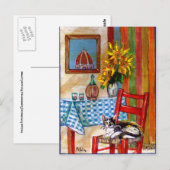 ITALIAANSE KITCHEN IN FLORENCE BRIEFKAART (Voorkant / Achterkant)
