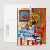 ITALIAANSE KITCHEN IN FLORENCE BRIEFKAART (Voorkant / Achterkant)