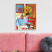 ITALIAANSE KITCHEN IN FLORENCE CANVAS AFDRUK (Insitu (Woonkamer))