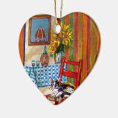 ITALIAANSE KITCHEN IN FLORENCE Ik hou van Toscane Keramisch Ornament (Links)