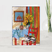 ITALIAANSE KITCHEN IN FLORENCE KAART (Voorkant)