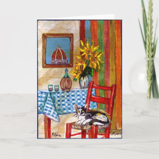 ITALIAANSE KITCHEN IN FLORENCE KAART (Voorkant)