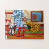 ITALIAANSE KITCHEN IN FLORENCE LEGPUZZEL (Horizontaal)