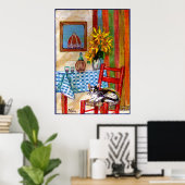 ITALIAANSE KITCHEN IN FLORENCE POSTER (Thuiskantoor)