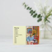 ITALIAANSE KITCHEN IN FLORENCE VISITEKAARTJE (Staand voorkant)