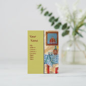 ITALIAANSE KITCHEN IN FLORENCE VISITEKAARTJE (Staand voorkant)