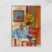 ITALIAANSE KITCHEN IN FLORENCE VISITEKAARTJE (Achterkant)