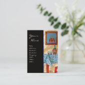 ITALIAANSE KITCHEN IN FLORENCE VISITEKAARTJE (Staand voorkant)