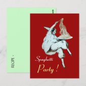 ITALIAANSE KITCHEN, RESTAURANSE ONTVANGER BRIEFKAART (Voorkant / Achterkant)