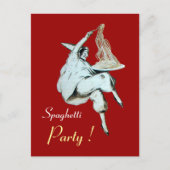 ITALIAANSE KITCHEN, RESTAURANSE ONTVANGER BRIEFKAART (Voorkant)