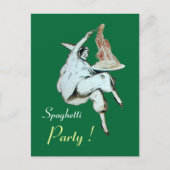 ITALIAANSE KITCHEN, RESTAURANSE ONTVANGER BRIEFKAART (Voorkant)