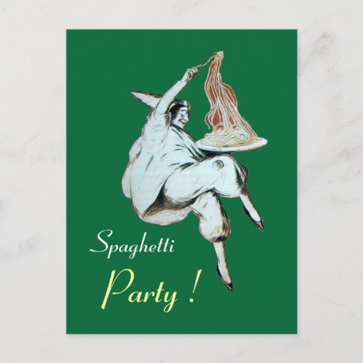 ITALIAANSE KITCHEN, RESTAURANSE ONTVANGER BRIEFKAART (Voorkant)