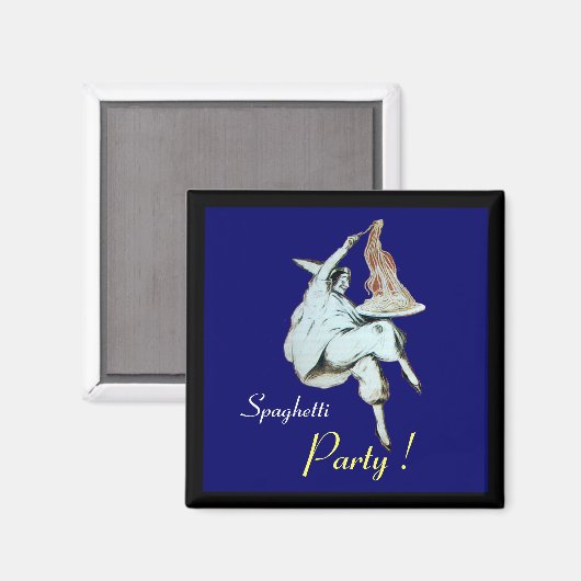 ITALIAANSE KITCHEN, RESTAURANT Blue Magneet (Voorkant / Achterkant)