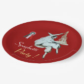 ITALIAANSE KITCHEN, RESTAURANT Ge Papieren Bordje (Gekanteld)