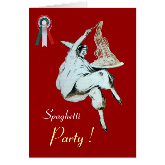 ITALIAANSE KITCHEN, RESTAURANT rood (Voorkant)