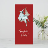 ITALIAANSE KITCHEN, RESTAURANT rood (Staand voorkant)