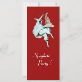 ITALIAANSE KITCHEN, RESTAURANT rood (Voorkant)