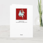 ITALIAANSE KITCHEN, RESTAURANT rood Kaart (Achterkant)