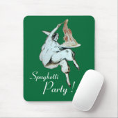 ITALIAANSE KITCHEN, RESTAURANT rood Muismat (Met muis)