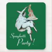 ITALIAANSE KITCHEN, RESTAURANT rood Muismat (Voorkant)