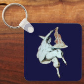 ITALIAANSE KITCHEN, RESTAURANT rood Sleutelhanger (Voorkant)