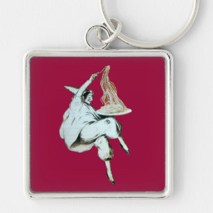 ITALIAANSE KITCHEN, RESTAURANT rood Sleutelhanger