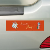 ITALIAANSE KITCHEN, RESTAURANT sinaasappel Bumpersticker (Op auto)