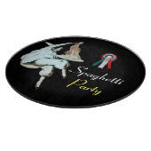 ITALIAANSE KITCHEN, RESTAURANT, zwart Snijplank (Hoek)