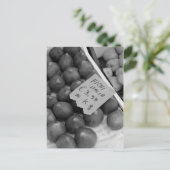 Italiaanse klantenkaart briefkaart (Staand voorkant)